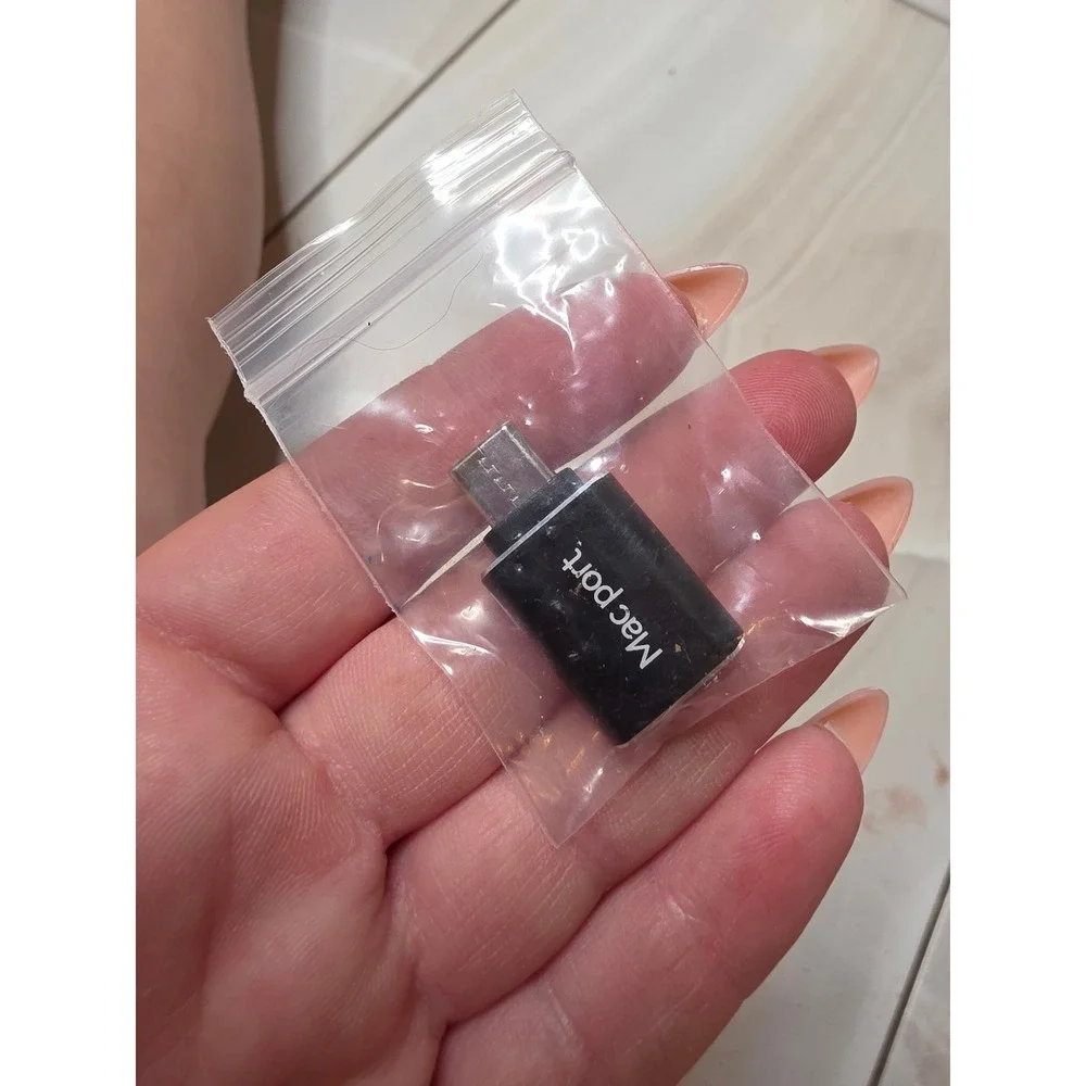 Mac port USB-C to USB 3.0 Adapter Male Type-C to Female USB OTG Dongle Black